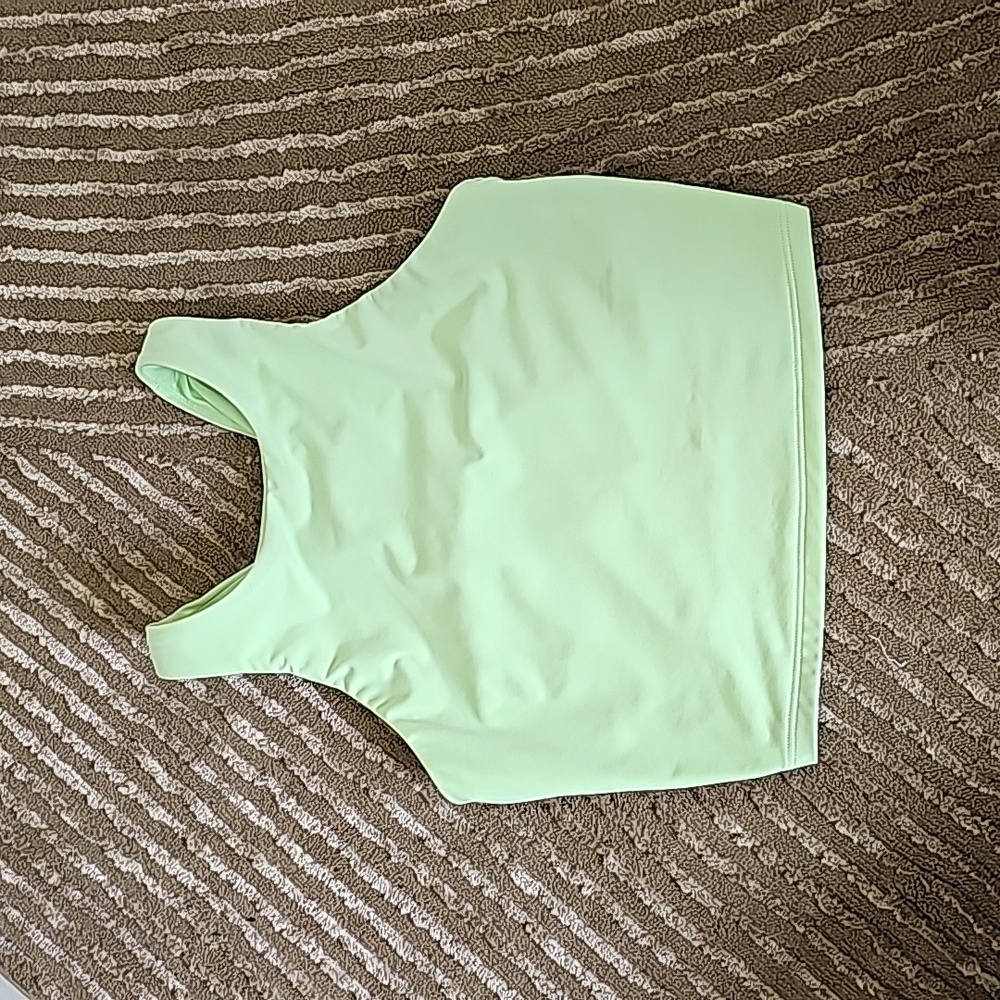 Athleta Conscious Crop bikini top